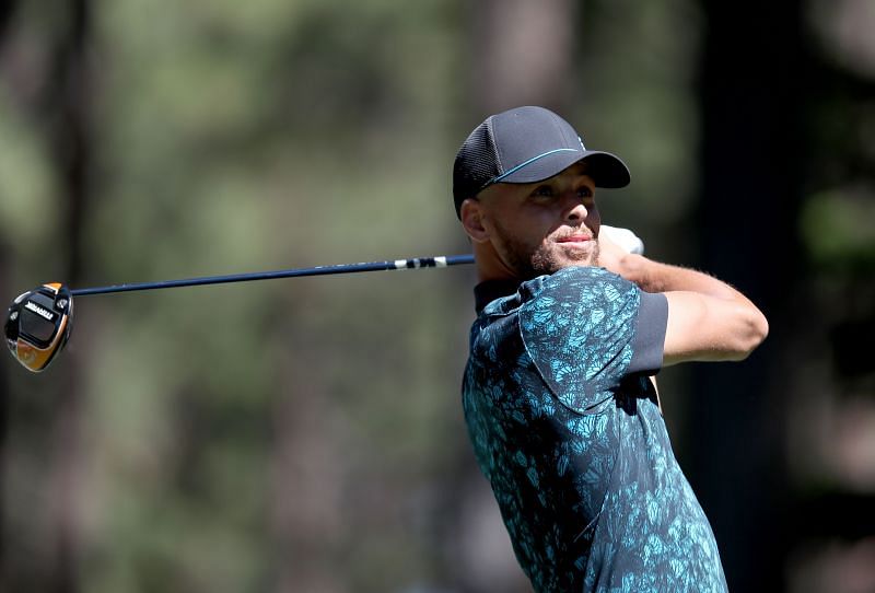 Stephen Curry at the American Century Championship