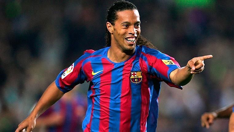 Ronaldinho won the Ballon d&#039;Or with Barcelona