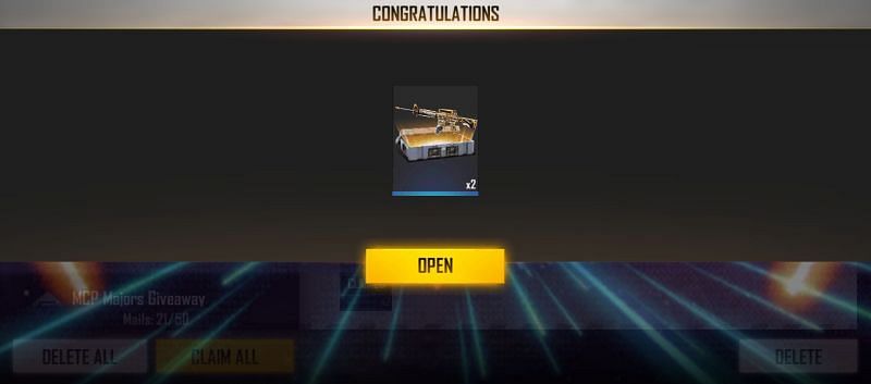 This is the reward of the new redeem code (Image via Free Fire)