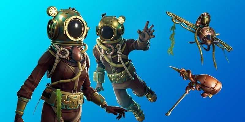 Grab the Deep Sea Dominator and Destroyer skins before they get vaulted (Image via FortniteDaily/Twitter)