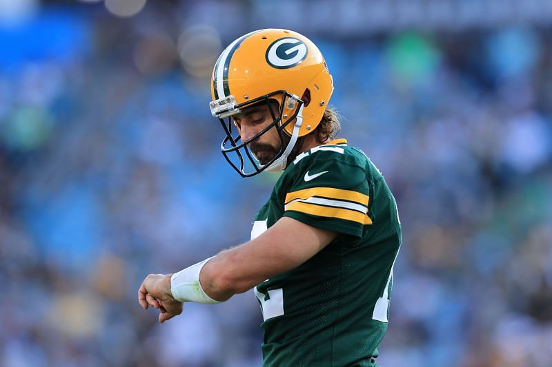 Aaron Rodgers and the Green Bay Packers v New Orleans Saints