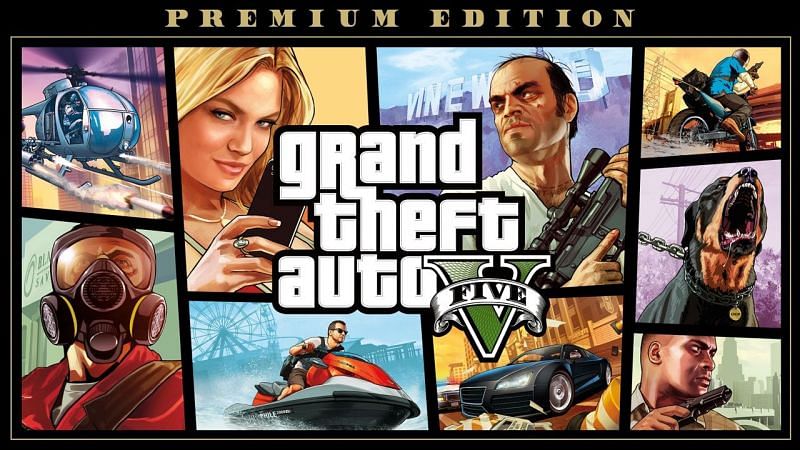 GTA 5 Premium Edition cover art (Image via PlayStation)