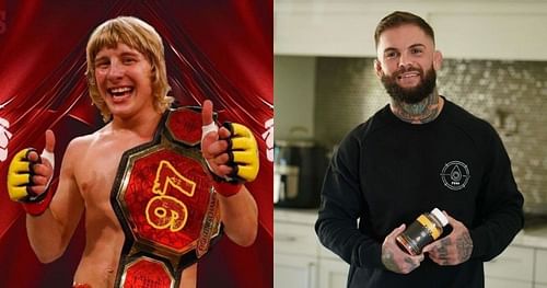 Paddy Pimblett (L) and Cody Garbrandt (R) via Instagram @paddythebaddyufc and @cody_nolove