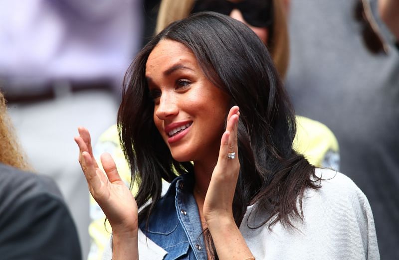 Meghan Markle, Duchess of Sussex attends the Women&#039;s Singles final match on day thirteen of the 2019 US Open (Image via Getty Images/Clive Brunskill)