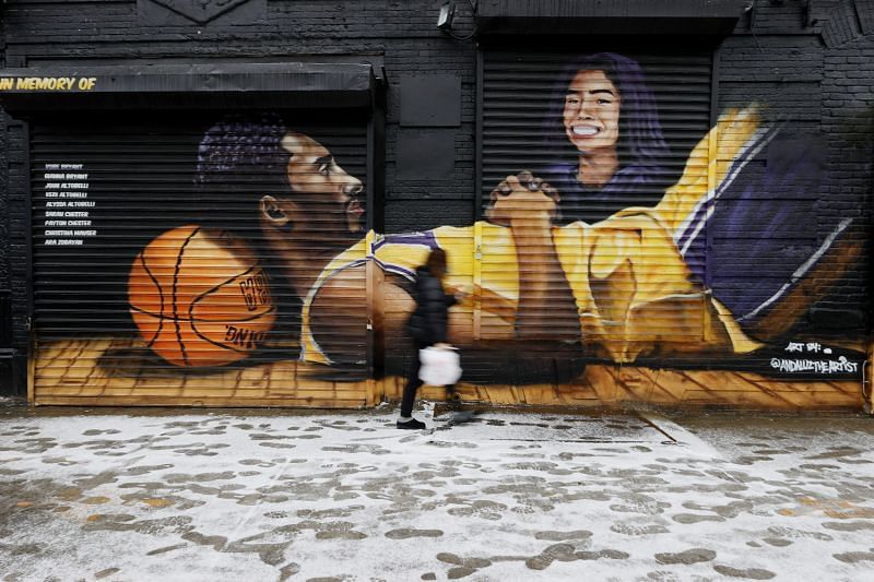 Fans Pay Tribute Marking One Year Since Kobe Bryant Death