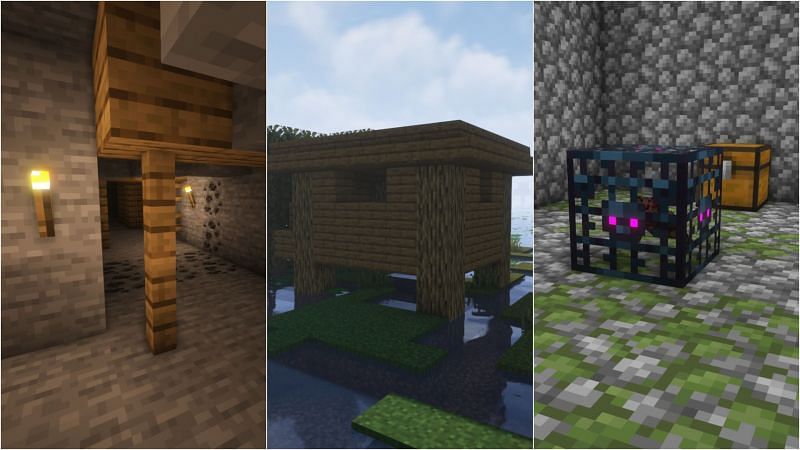 Best structures for mob farms (Image via Minecraft)
