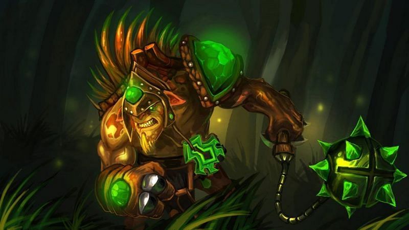 Bristleback is potentially the tankiest hero of Dota 2 (image via Valve)