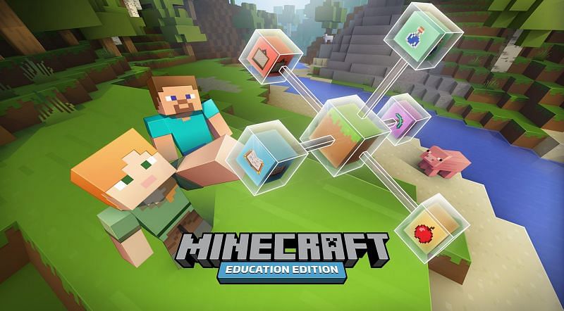 Minecraft Education Edition has a lot of features from the original game. (Image via Minecraft)