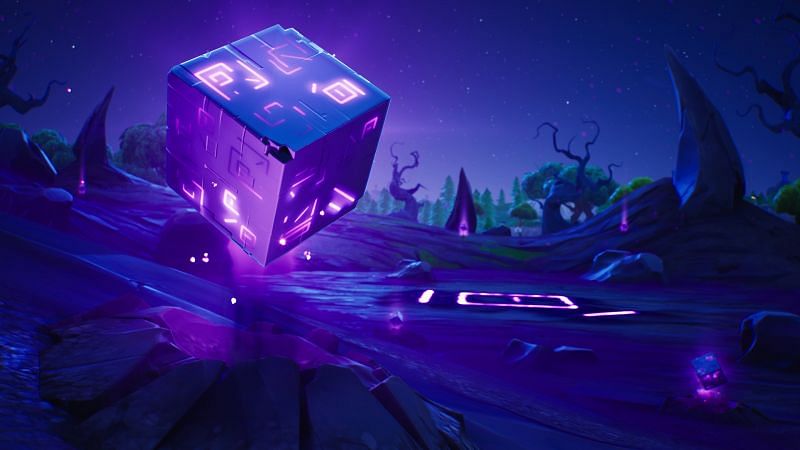 The mysterious Kevin the Cube might make its return to Fortnite (Image via Epic Games)