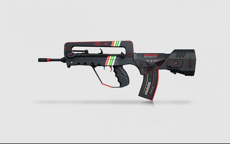 FAMAS ZX Spectron cs go skin download the new for mac