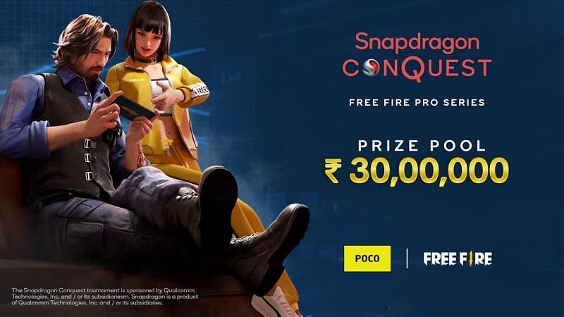 Snapdragon Conquest Free Fire Pro Series 2021 (image via Qualcomm Snapdragon )