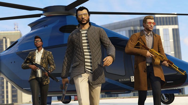 Some methods are easier with a friend (Image via Rockstar Games)
