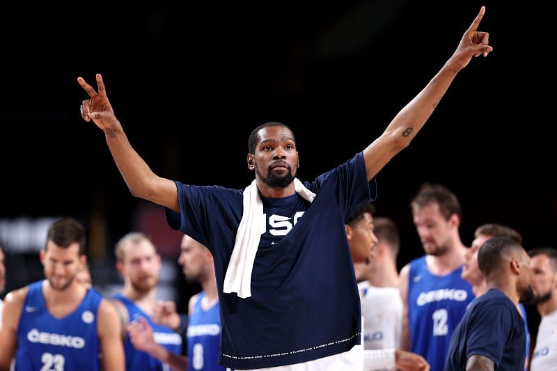 Kevin Durant #7 of Team United States is one of Nike&#039;s top athletes.