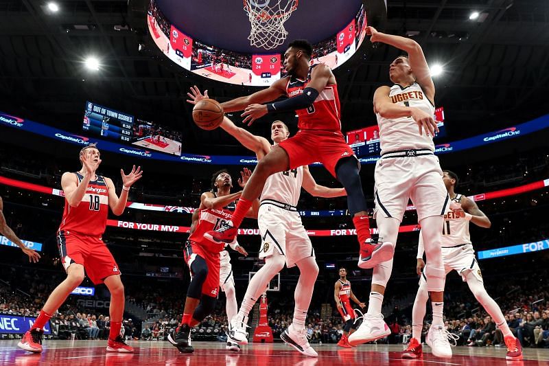 Denver Nuggets v Washington Wizards game