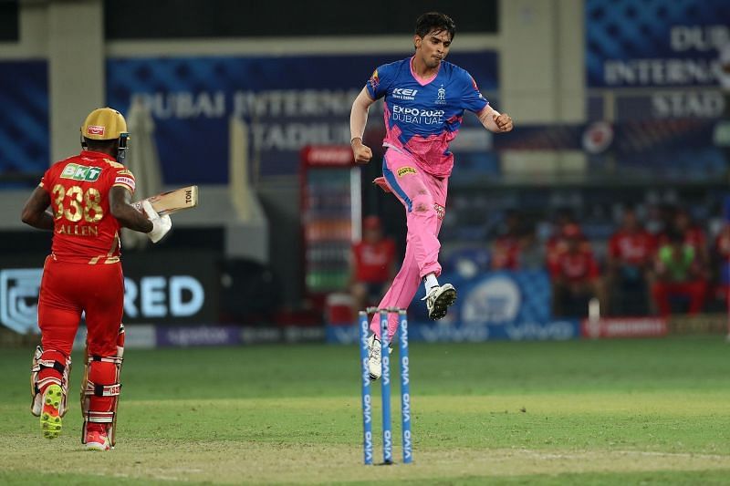 Kartik Tyagi helped the Rajasthan Royals register an improbable win [P/C: iplt20.com]