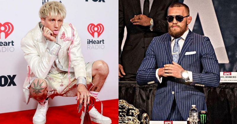 Machine Gun Kelly (left) and Conor McGregor (right) [Images Courtesy: @machinegunkelly and @thenotoriousmma on Instagram]