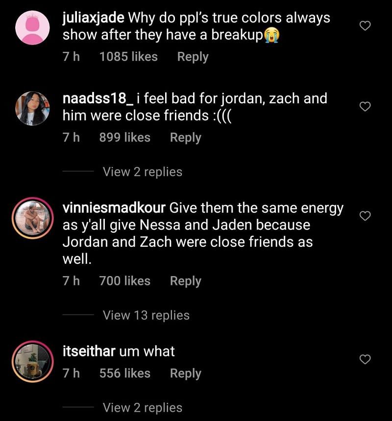 Internet reacts to Jordyn Jones flirting with Zach Clayton 1/3 (Image via tiktokinsiders/ Instagram)