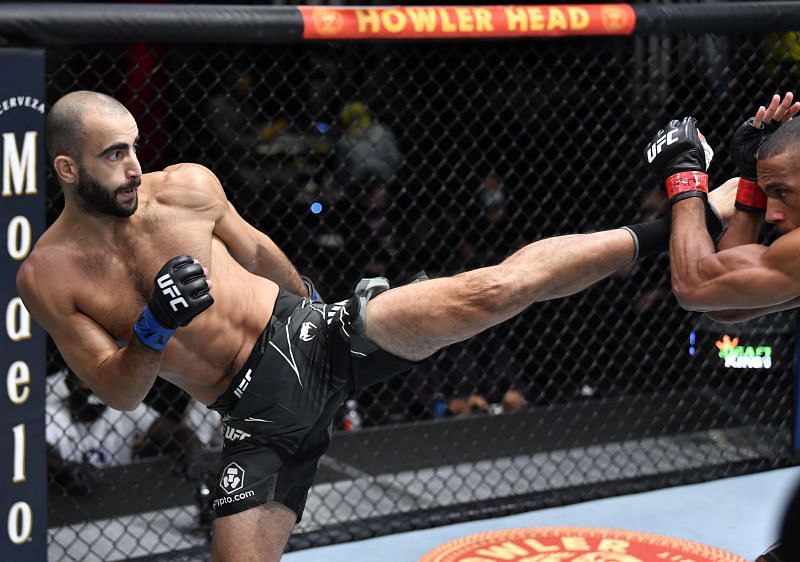 Giga Chikadze probably has more momentum than any other featherweight in the UFC right now