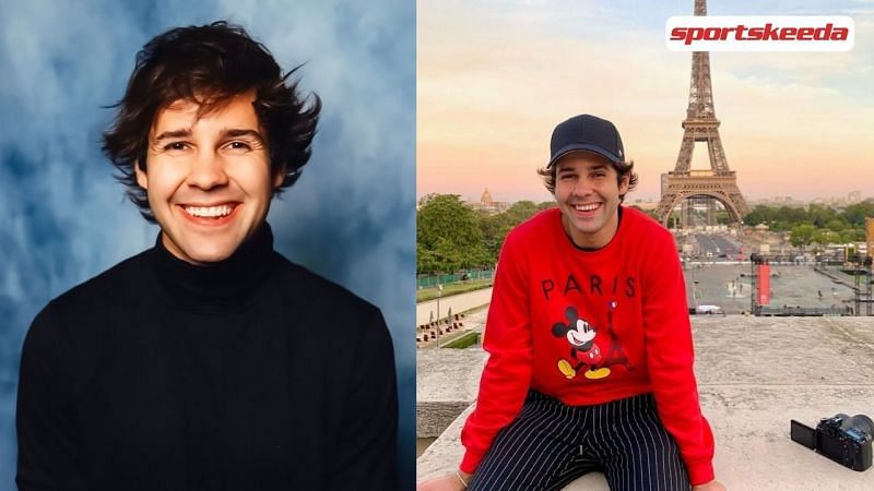 David Dobrik announces partnership with Discovery+ for travel series (Images via Sportskeeda and Instagram/daviddobrik)