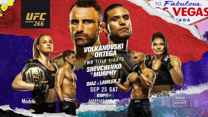 UFC Predictions - UFC 266: Alexander Volkanovski vs. Brian Ortega