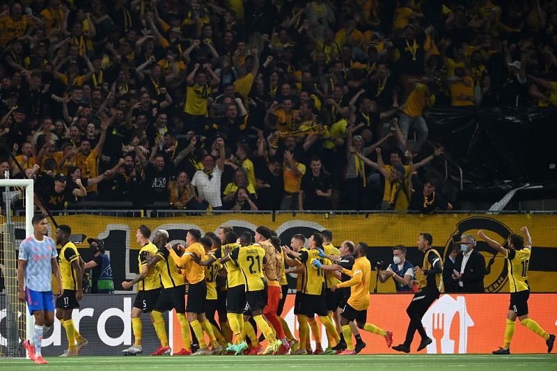 BSC Young Boys enjoyed a famous win over Manchester United in their Champions League tie on Tuesday