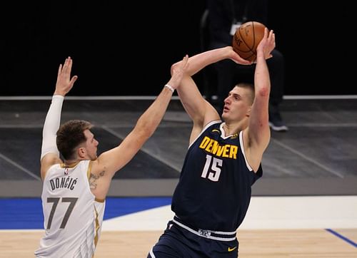 Nikola Jokic is getting this shot over anybody