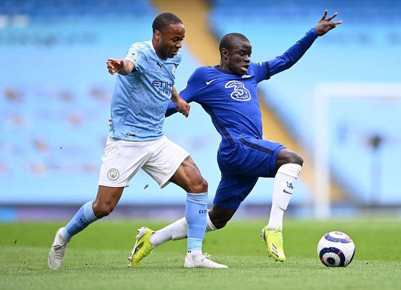 Kante (Right) - Manchester City v Chelsea - Premier League