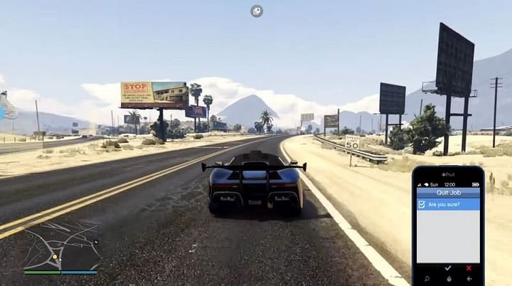 How to cancel a mission in GTA Online