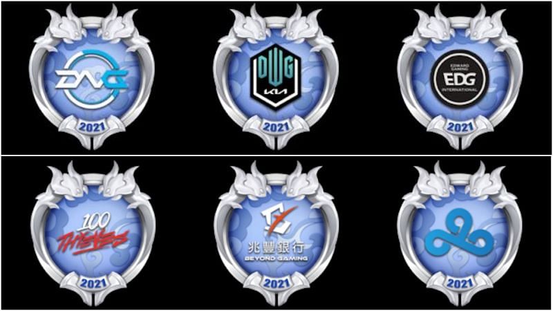 Worlds 2021 team emote as showcased in PBE (Image via Surrender@20)