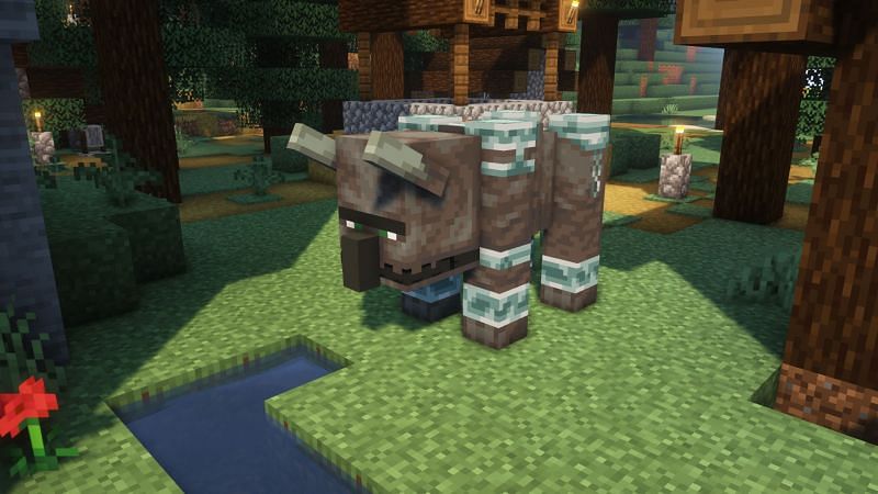 Tips for easily taking down ravagers in Minecraft (Image via Minecraft)