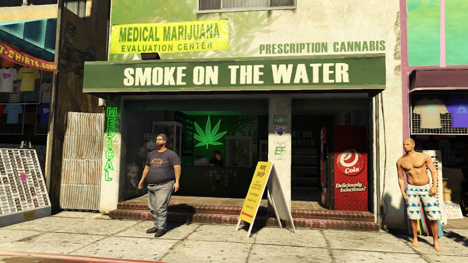 Smoke on the Water (Image via Rockstar Games)