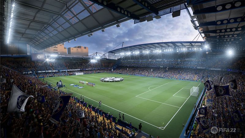 Hyper-realistic stadium graphics (Image via EA Sports - FIFA 22)