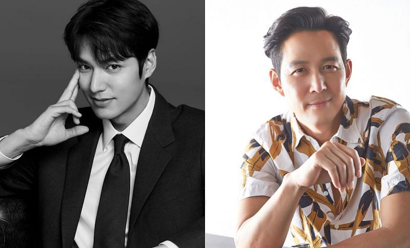 Lee Min Ho and Lee Jung Jae (Images via Instagram/@actorleeminho and The Korea Times)