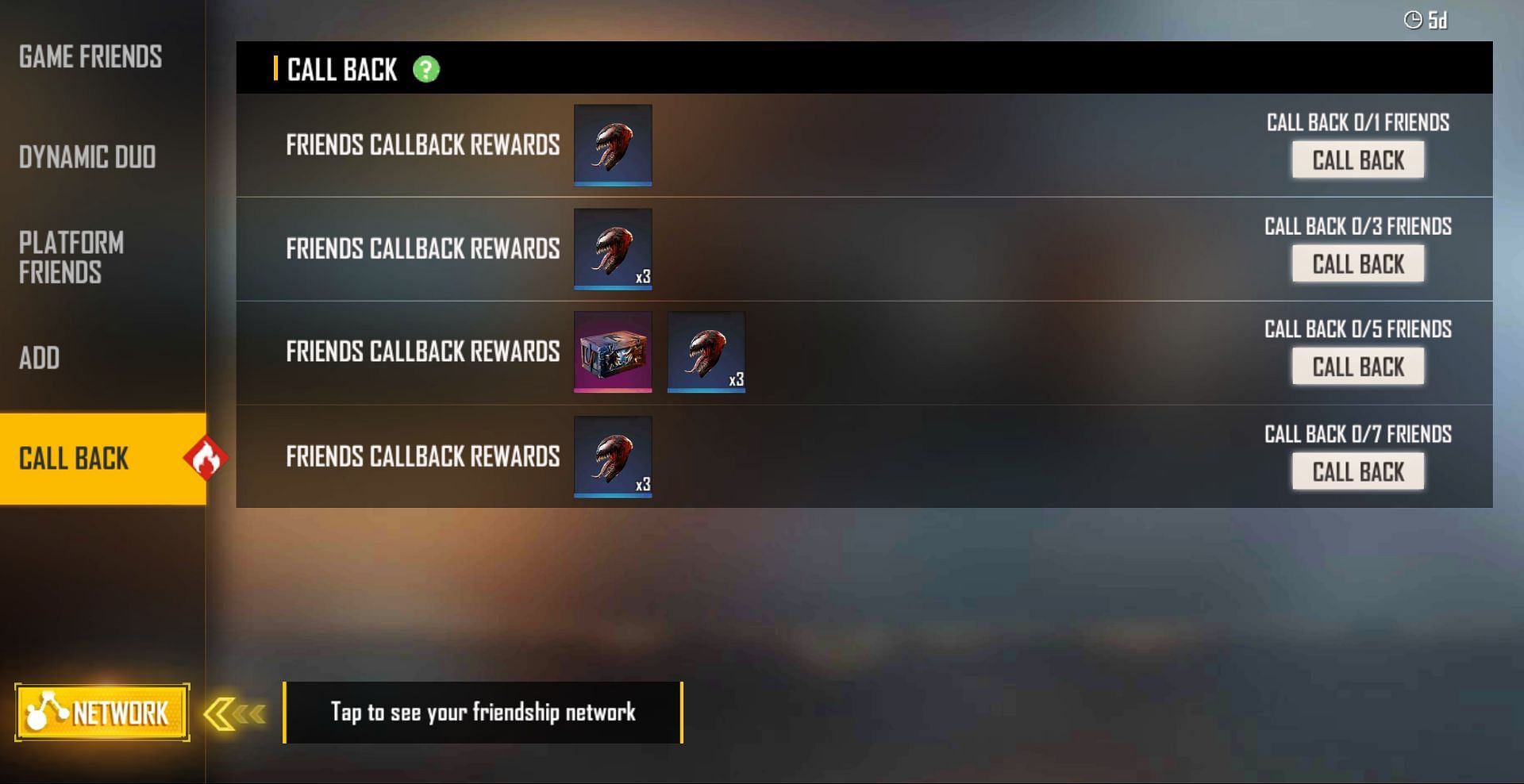 Here are the rewards that users can obtain from the event (Image via Free Fire)