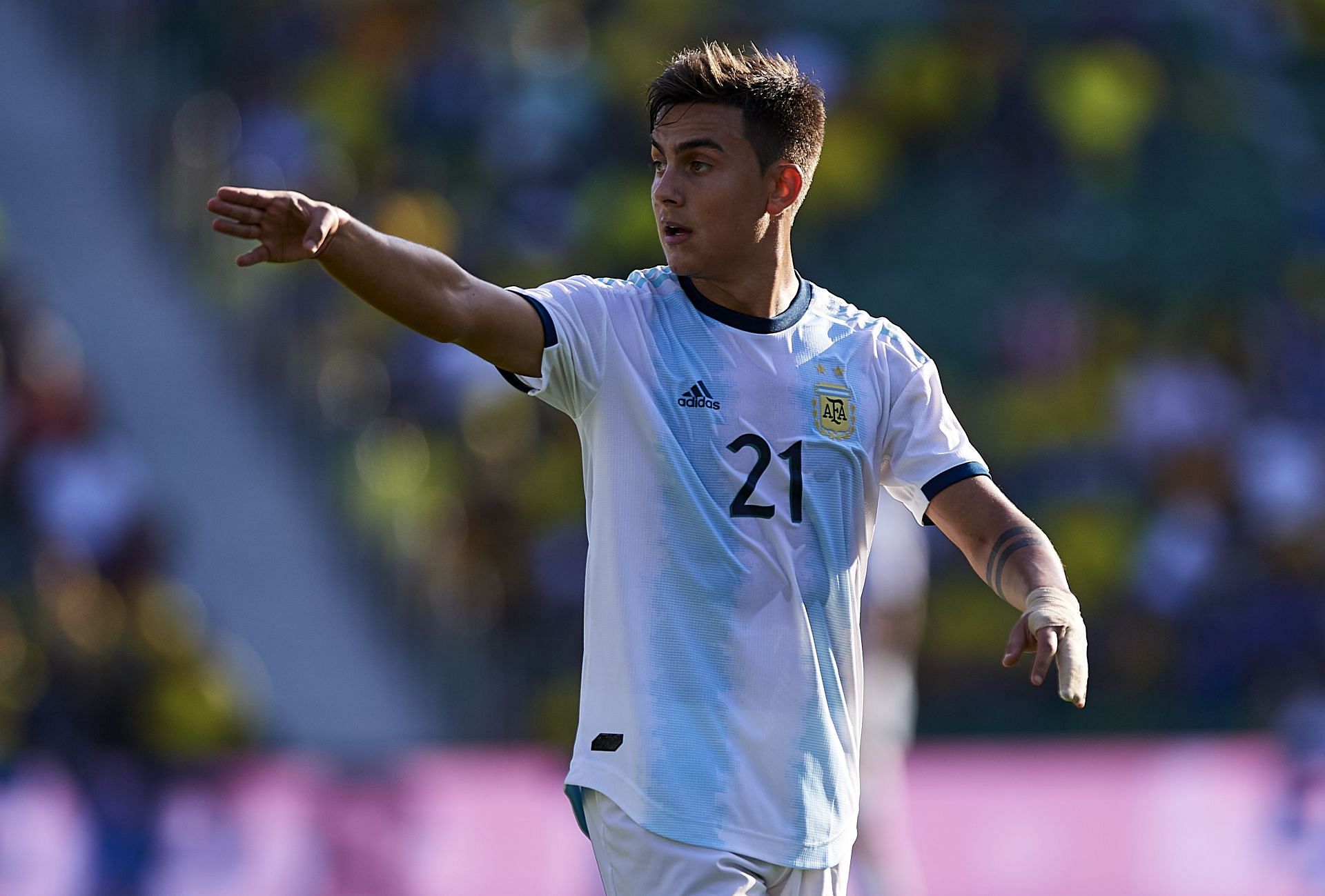 Argentina Champions Three Stars Paulo Dybala 21 Men Away Jersey - Praise To  Heaven