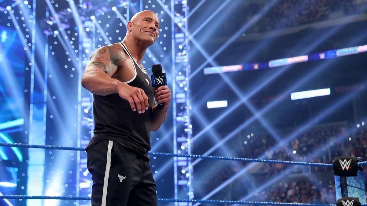 The Rock was impressed with Carmella&#039;s impression of him