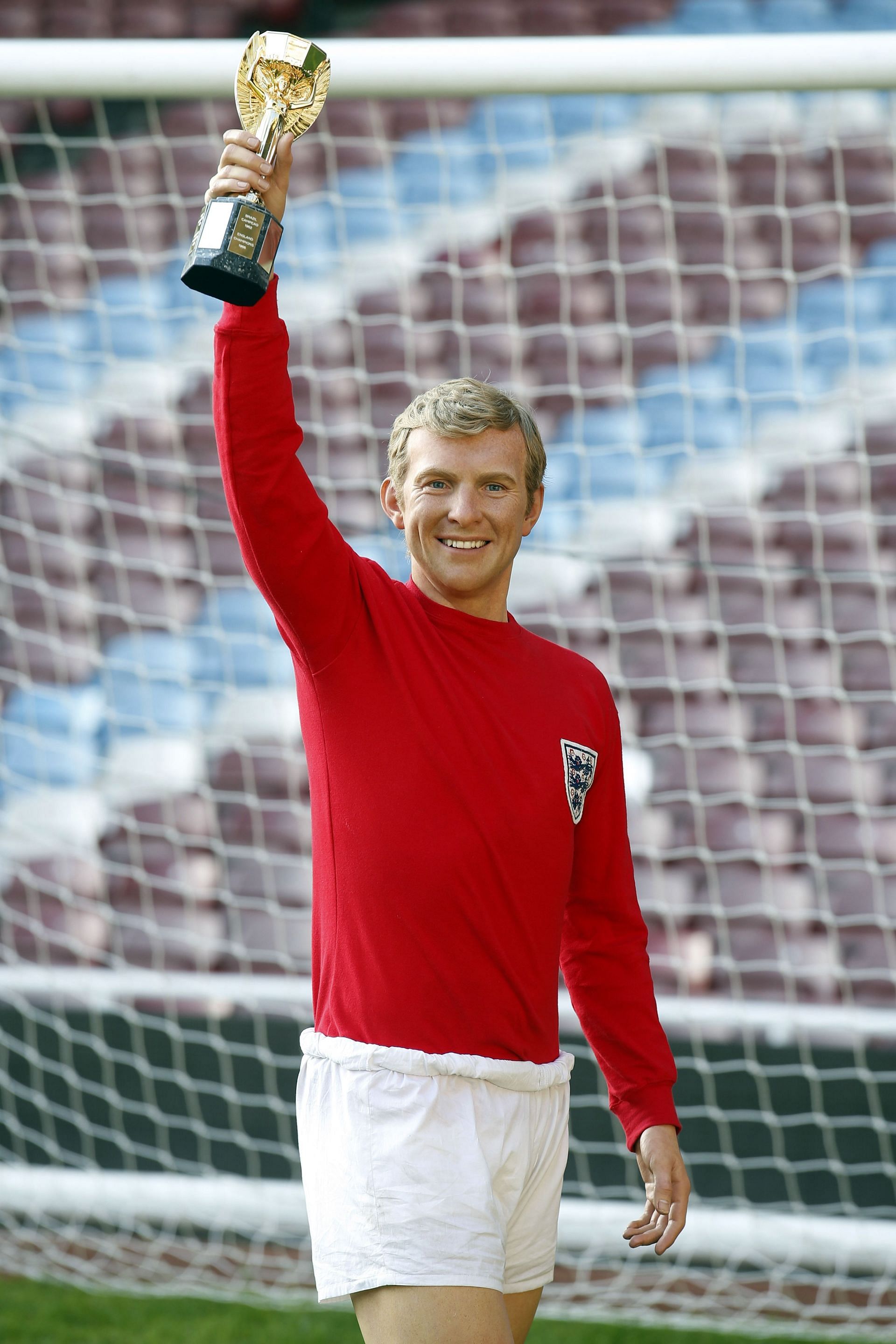 Bobby Moore Waxwork Unveiling - May 19, 2014