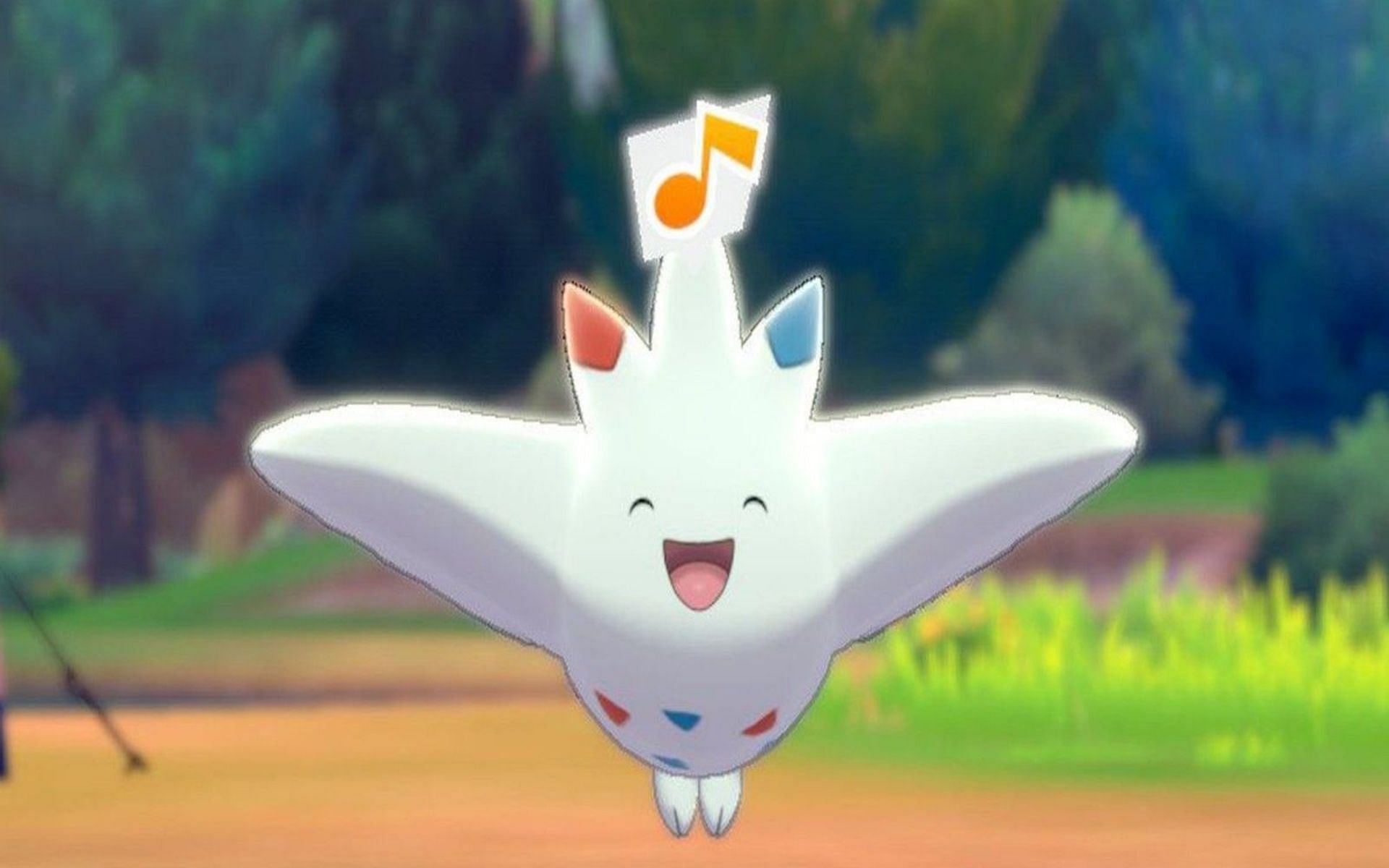 Togekiss evolves from Togetic with a Shiny Stone (Image via Game Freak)