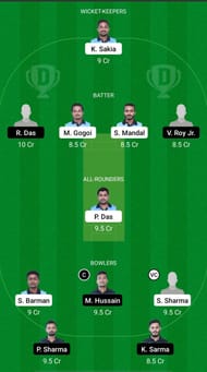 SBC vs BRB Dream11 Prediction - Assam T20