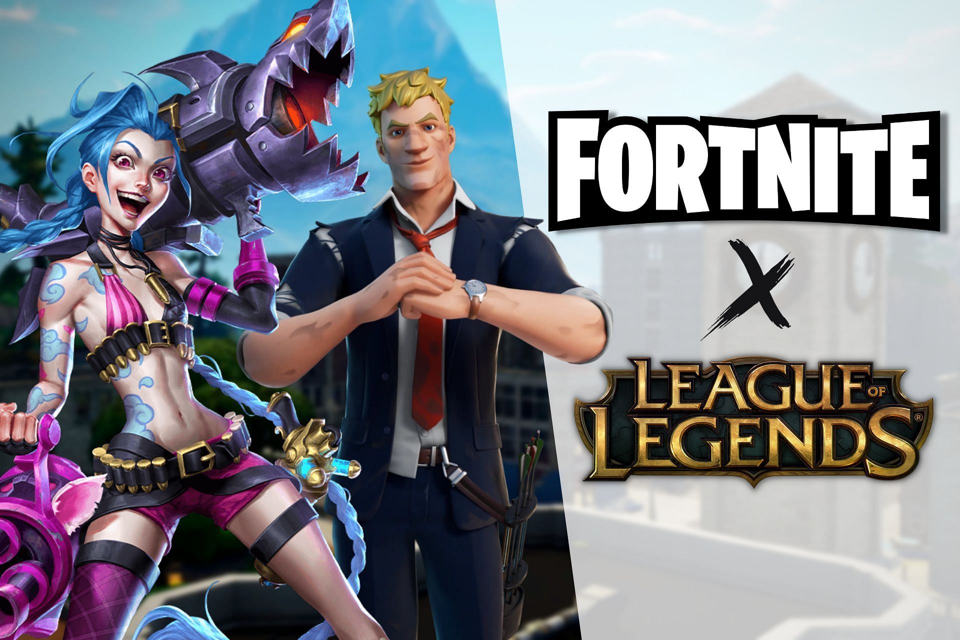 A new leak suggests that a Fortnite x League of Legends colllab is coming to Season 8 (Image via Sportskeeda)