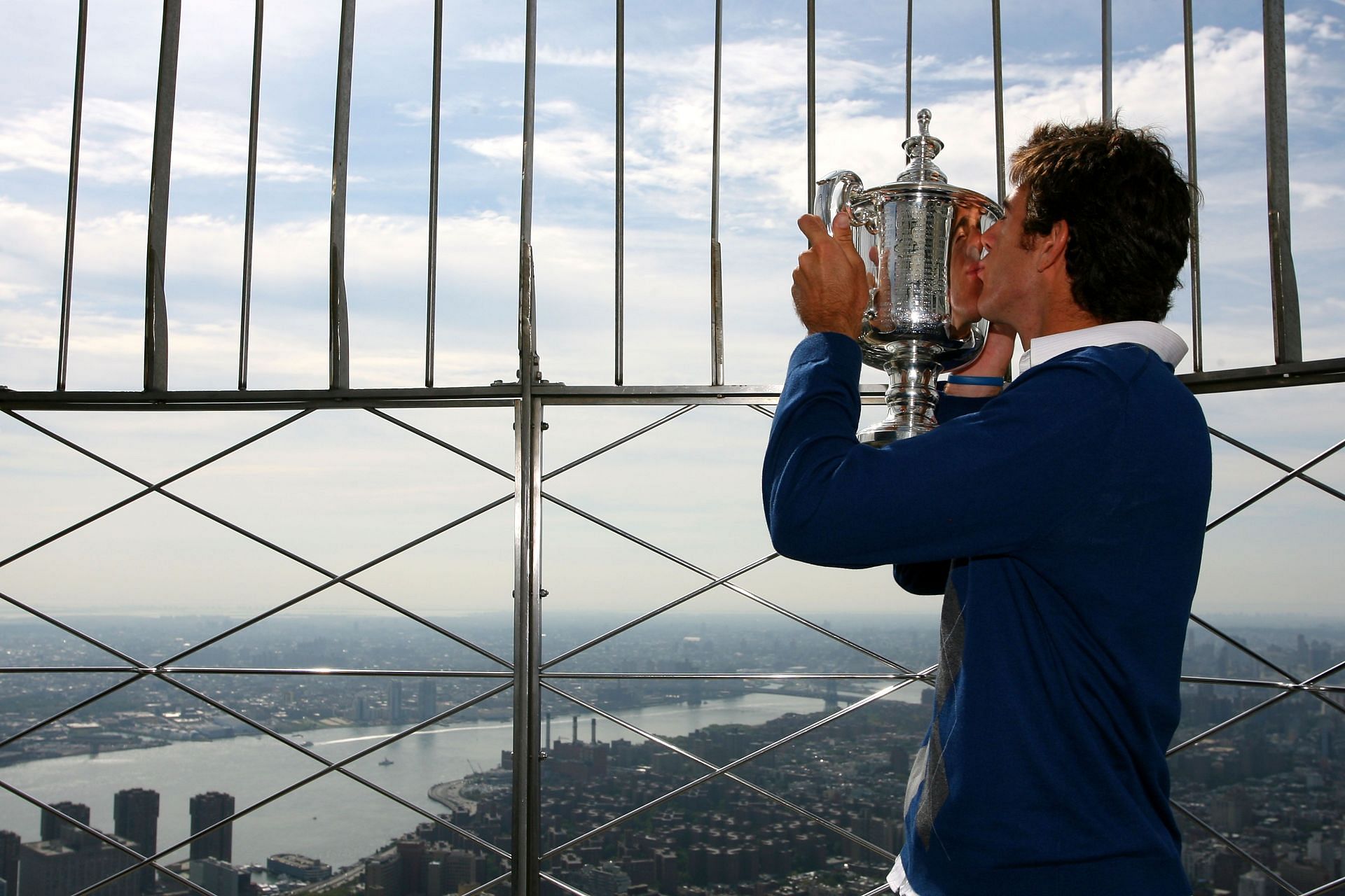 US Open Champion Juan Martin Del Potro Tours New York City