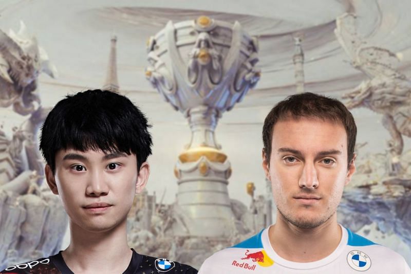  Titans of the mid lane will clash when FPX and C9 face off in their League of Legends match (Image via Sportskeeda)