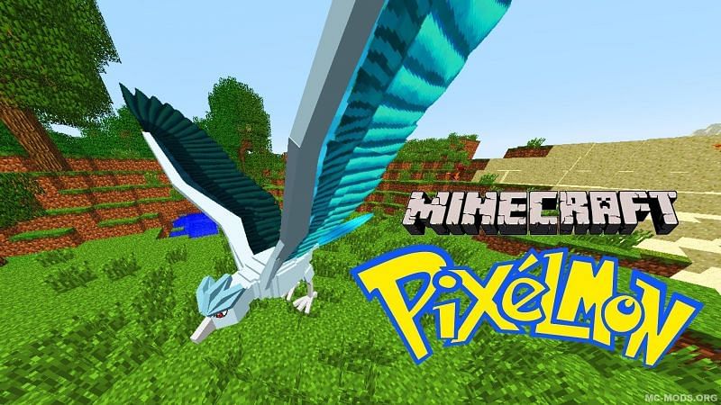 Pokemon ranging from common to legendary can be found within Pixelmon (Image via Mojang/Nintendo)