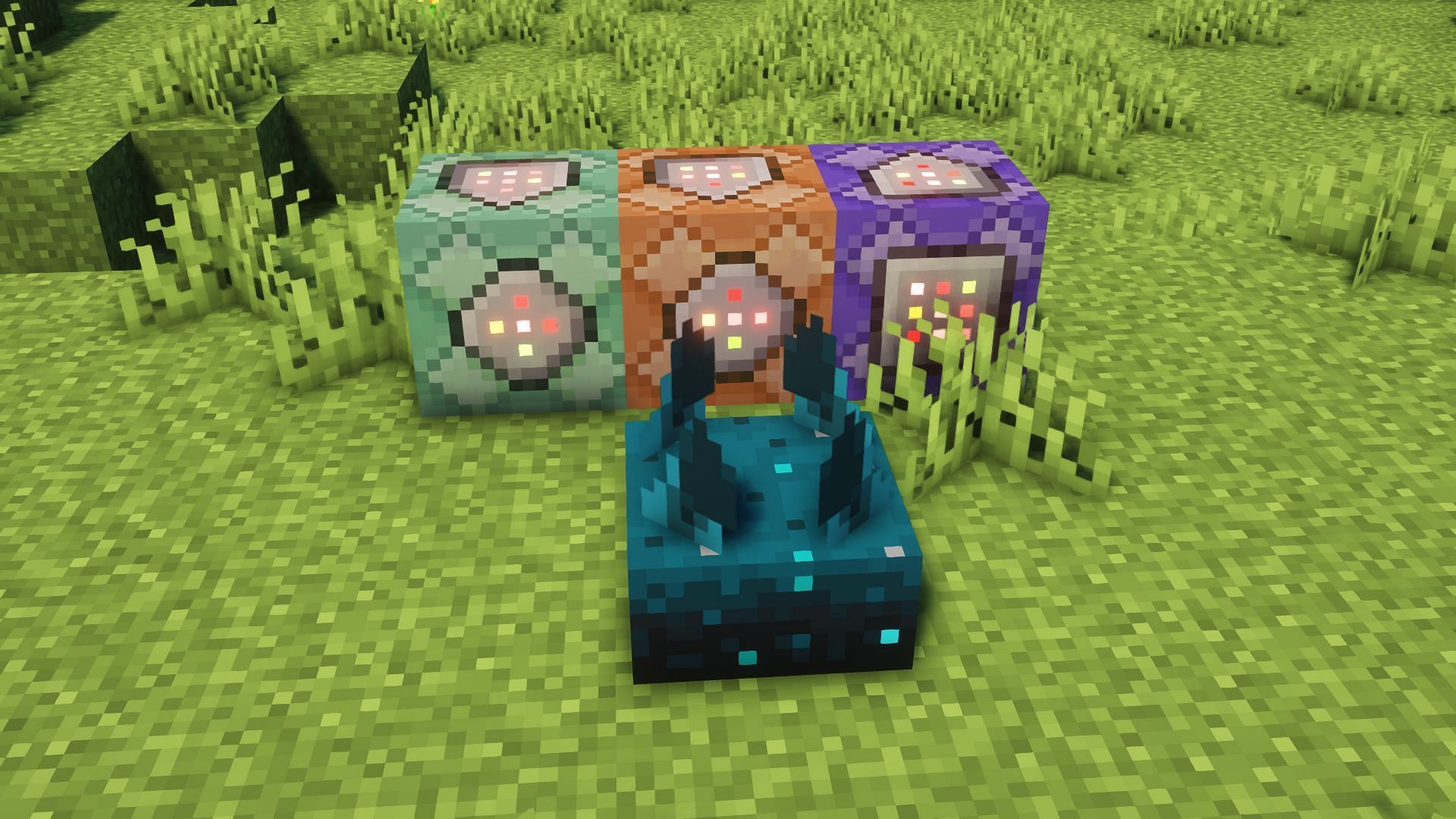 Unobtainable blocks (Image via Minecraft)