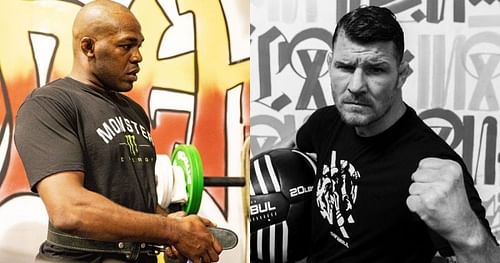 Jon Jones (left), Michael Bisping (right) [Images Courtesy: @jonnybones @mikebisping on Instagram]