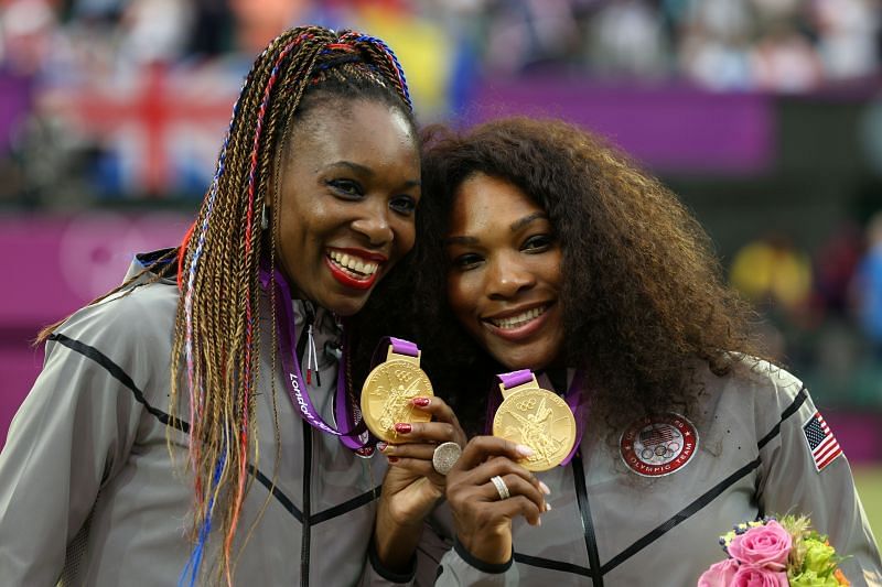 Venus and Serena Williams at the London Olympics