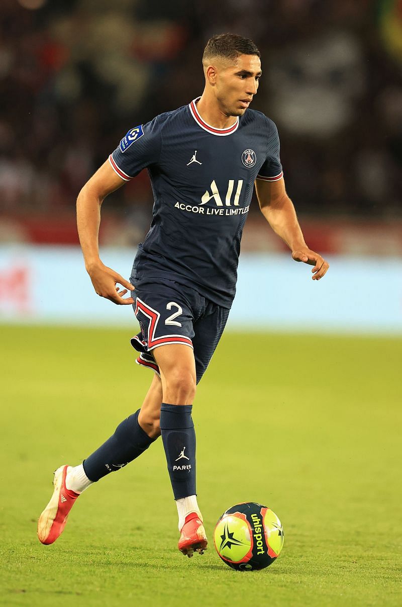 Hakimi will be looking to add to his trophies at PSG (Images via Getty)