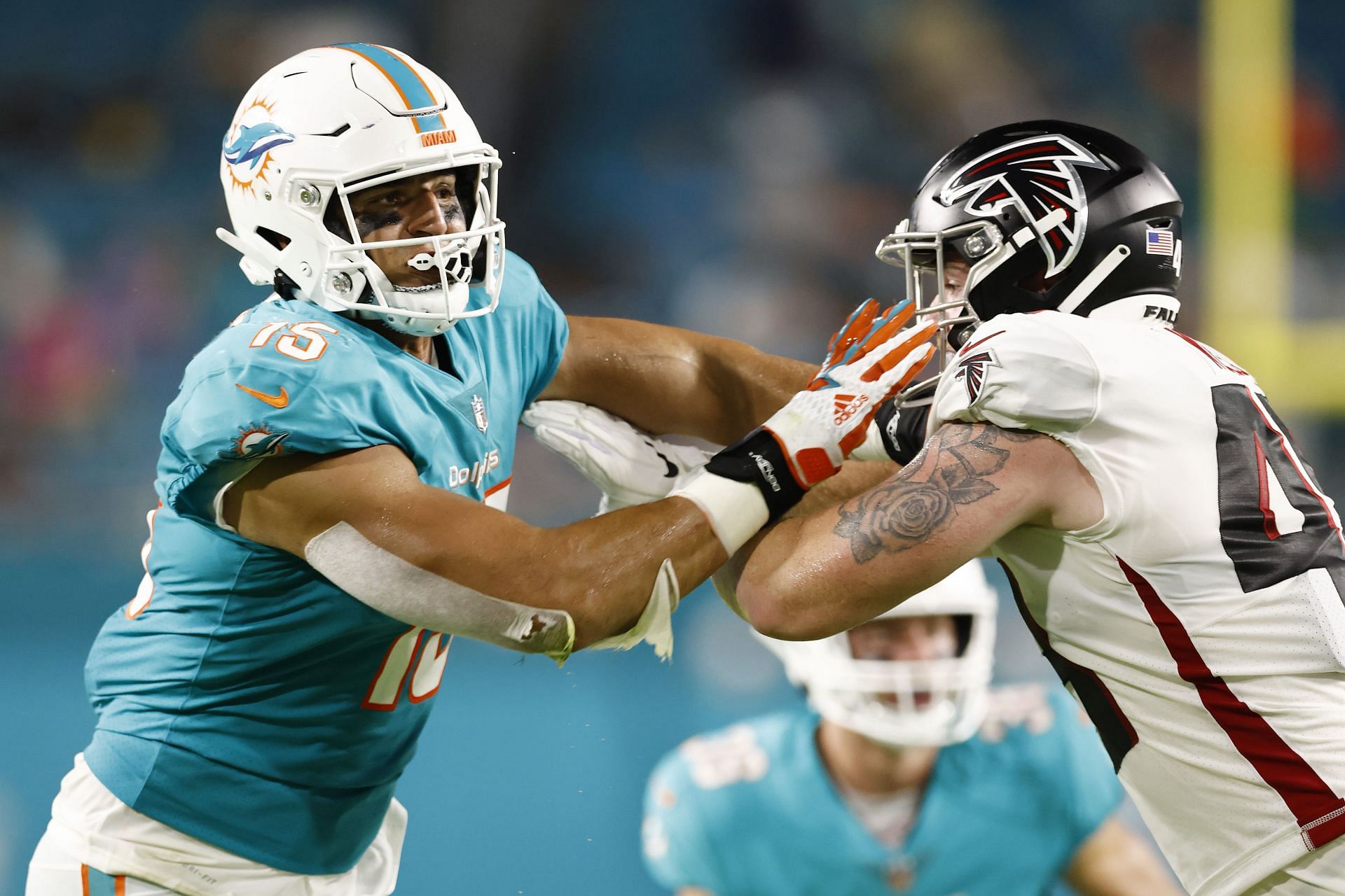 Miami Dolphins vs. Atlanta Falcons: Dolphins wider receiver Jaylen Waddle