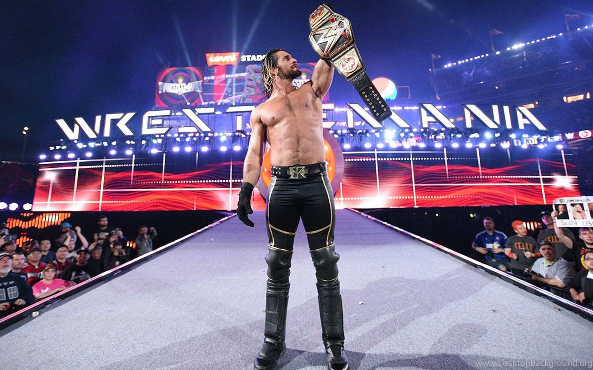 Seth Rollins captures his first world title at WrestleMania 31