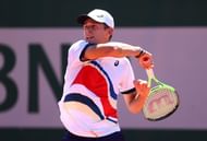 Alex de Minaur at the 2021 French Open.